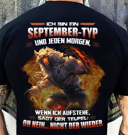SEPTEMBER, SAGT DER TEUFEL: OH NEIN… NICHT DER WIEDER - SNOWMALE GER09 (SKU2605-383-09)