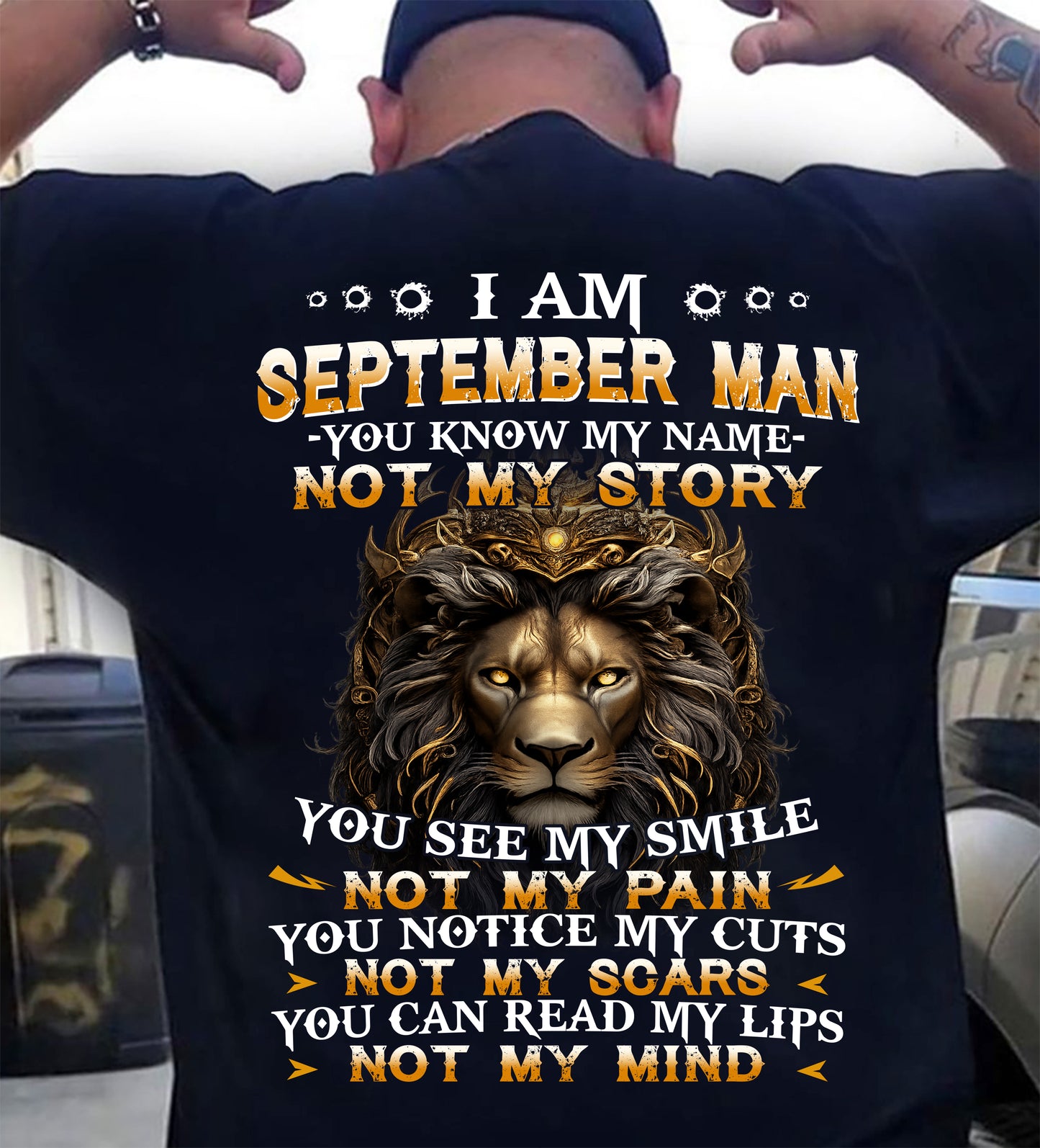 SEPTEMBER, YOU KNOW MY NAME NOT MY STORY – SNOW MALE09 (SKU2602-70-09)