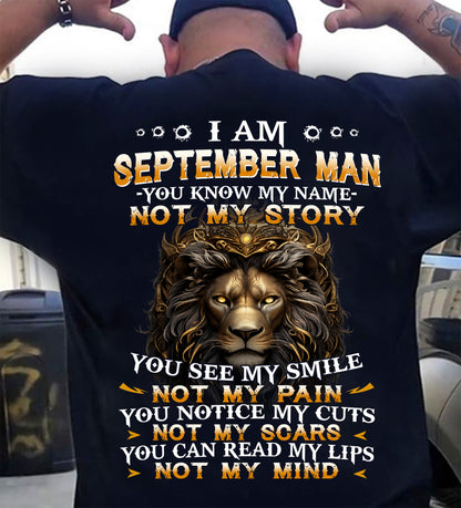 SEPTEMBER, YOU KNOW MY NAME NOT MY STORY – SNOW MALE09 (SKU2602-70-09)