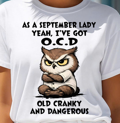 SEPTEMBER SHIRT, OLD CRANKY AND DANGEROUS - SNOW09 (SKU2606-170-09)