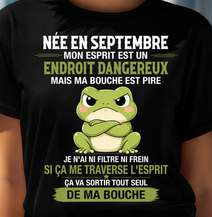 SEPTEMBRE SHIRT JE N'AI NI FILTRE NI FREIN - SNOW09 (SKU2605-144-09)
