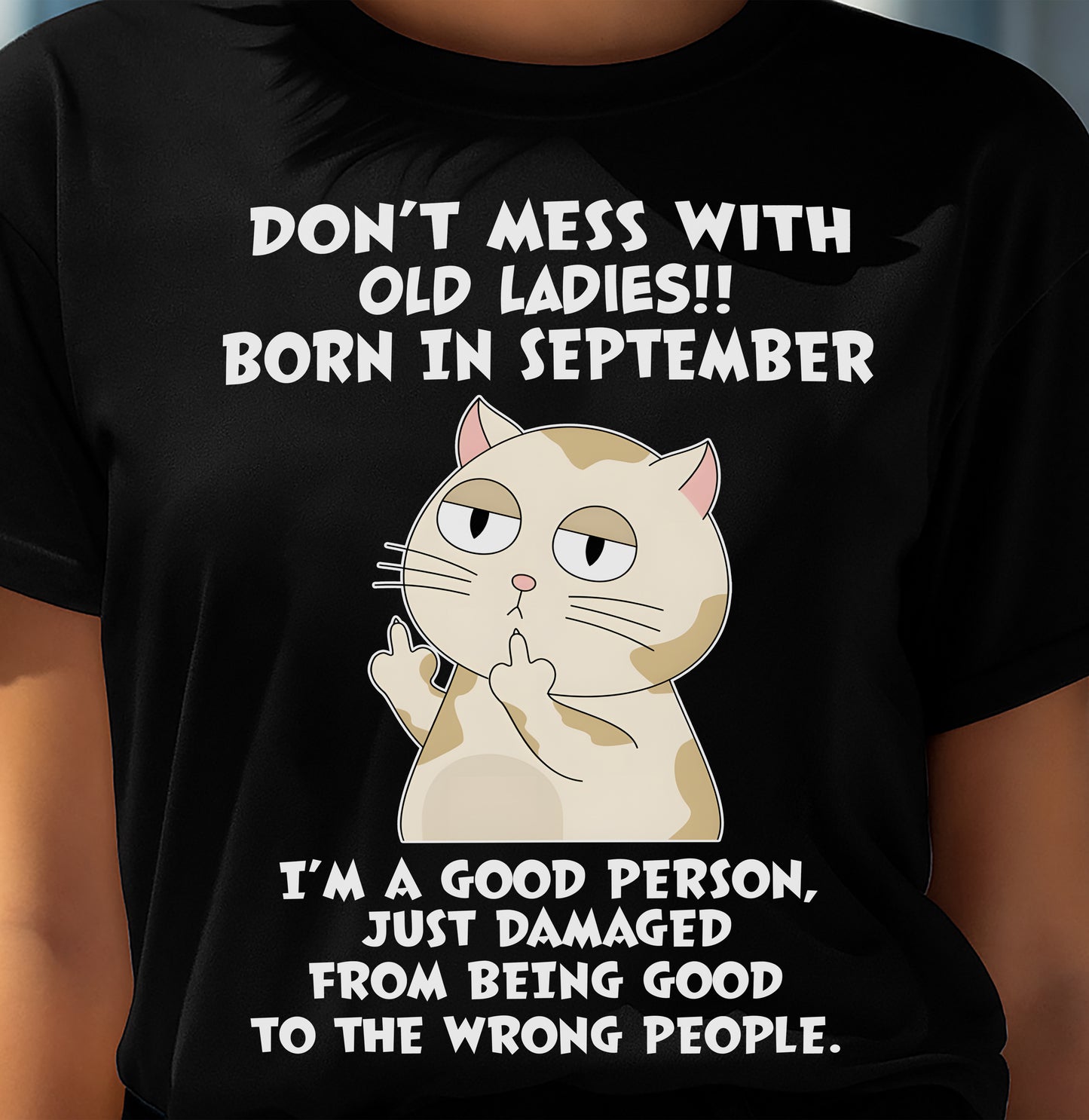 SEPTEMBER SHIRT, IM A GOOD PERSON - FMA SNOW09 (SKU2603-279-09)