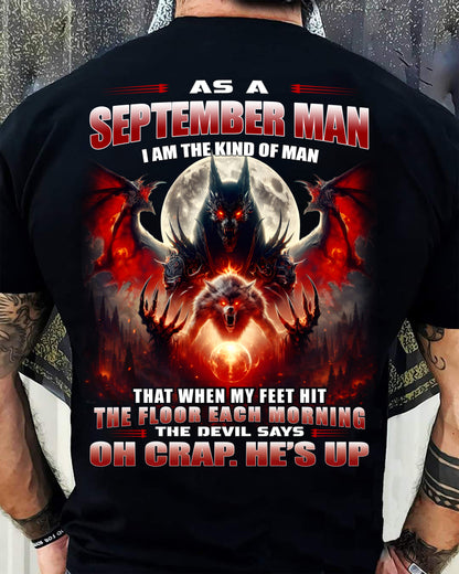 SEPTEMBER SHIRT, OH CRAP HE'S UP - MAN SNOW09 (SKU2604-94-09)