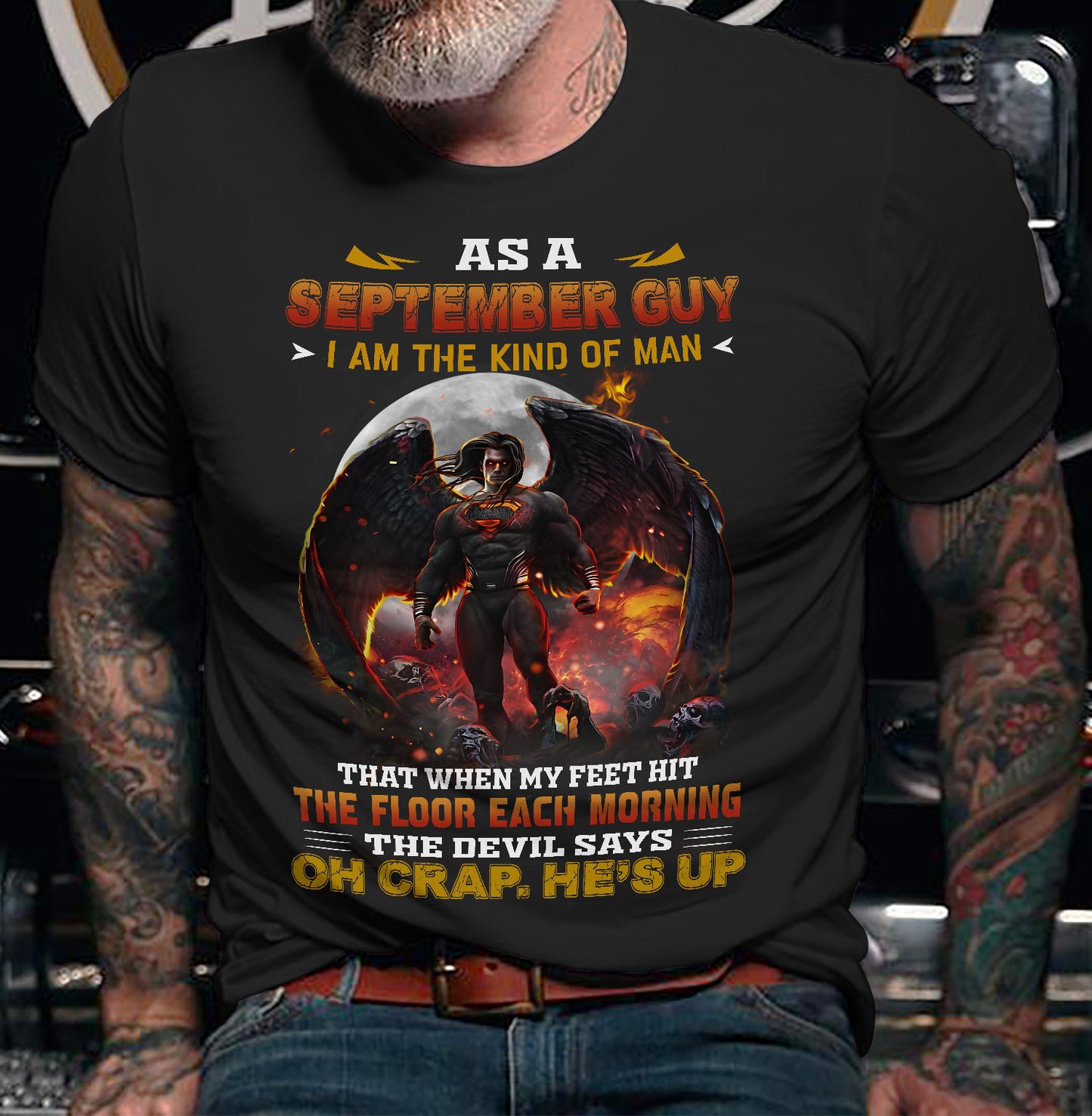 SEPTEMBER, THE DEVIL SAYS OH CRAP, HE’S UP SNOW MALE09 (SKU26T-01249-09)