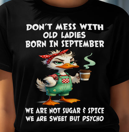 SEPTEMBER SHIRT, WE SWEET BUT PSYCHO - SNOW09 (SKU2603-174-09)