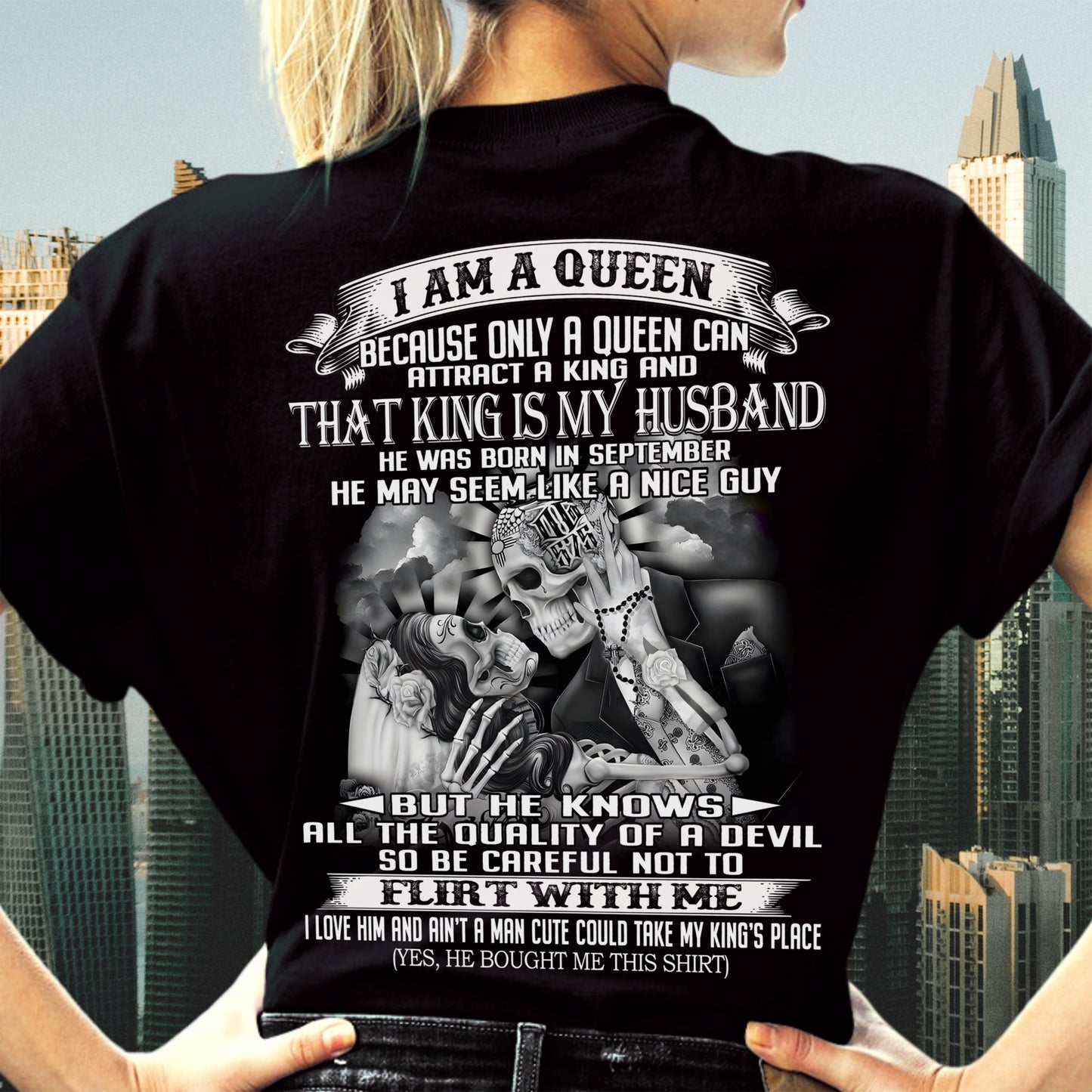 SEPTEMBER, ONLY A QUEEN CAN ATTRACT A KING – SNOW MALE09 (SKU26T-01194-09)