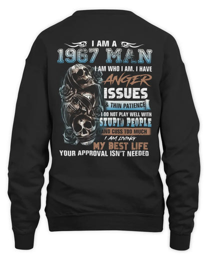 I AM A 1967 MAN US1967 (SKU07-114-67)