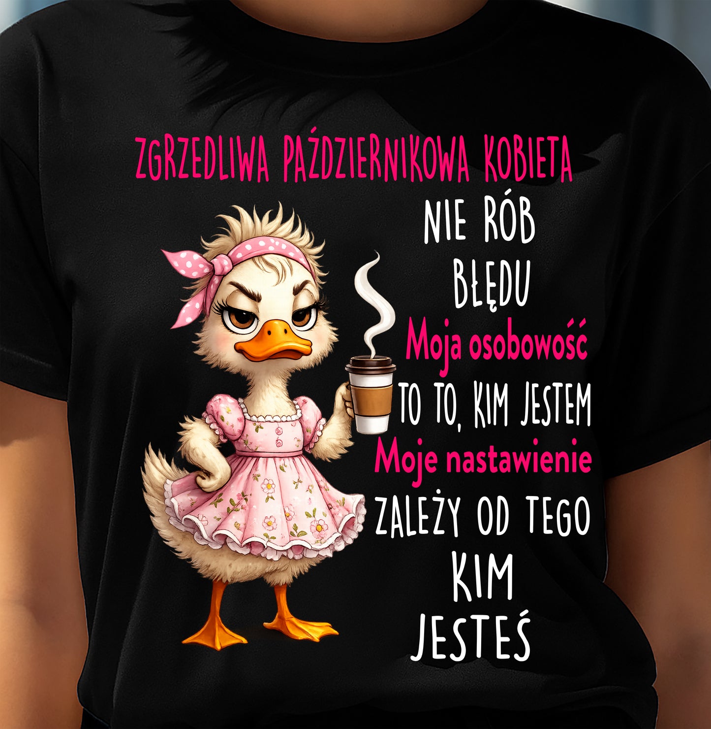 PAŹDZIERNIKOWA, Moje nastawienie ZALEŻY OD TEGO KIM JESTEŚ - SNOW PO10 (SKU2606-56-10)