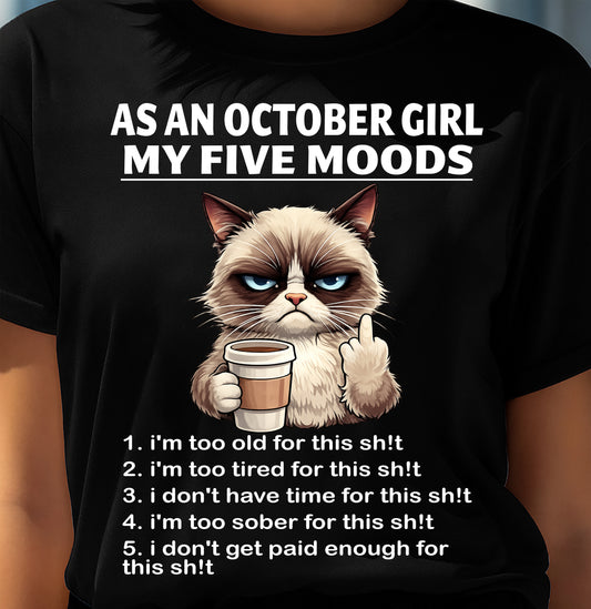 OCTOBER SHIRT, MY FIVE MOOD - SNOW10 (SKU2603-147-10)