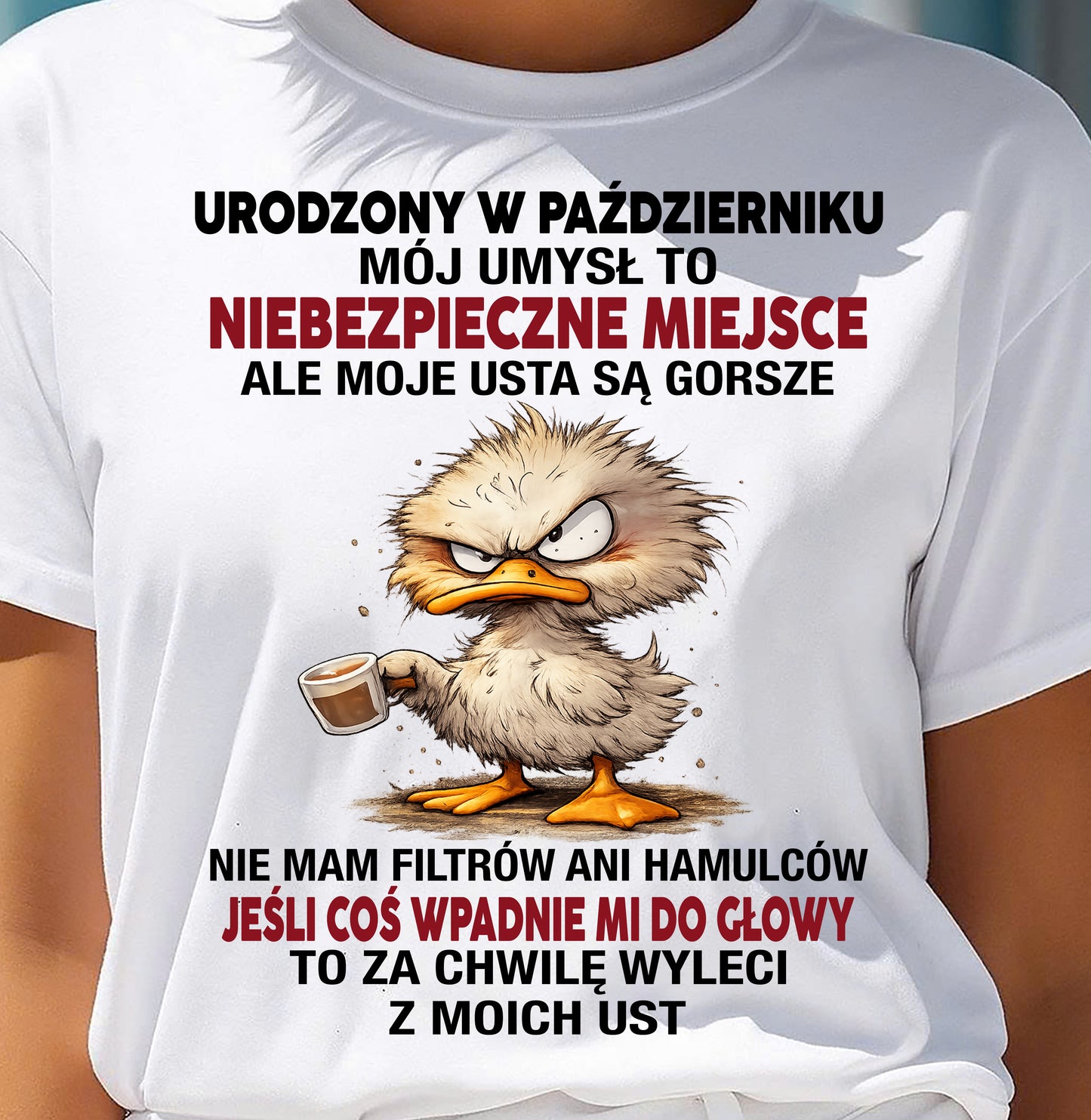 W PAŹDZIERNIKU, MÓJ UMYSŁ TO NIEBEZPIECZNE MIEJSCE - SNOW PO10 (SKU2605-446-10)