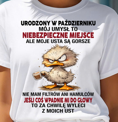 W PAŹDZIERNIKU, MÓJ UMYSŁ TO NIEBEZPIECZNE MIEJSCE - SNOW PO10 (SKU2605-446-10)