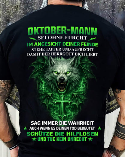 OKTOBER, SEI OHNE FURCHT IM ANGESICHT DEINER FEINDE - SNOWMALE10 (SKU2605-356-10)