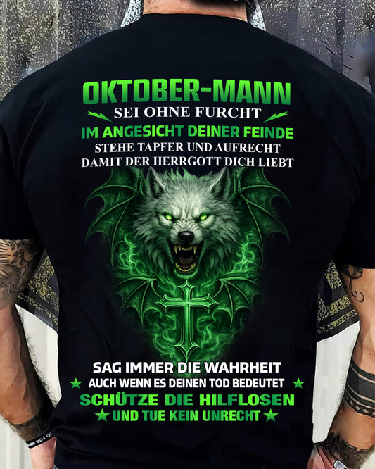 OKTOBER, SEI OHNE FURCHT IM ANGESICHT DEINER FEINDE - SNOWMALE10 (SKU2605-356-10)