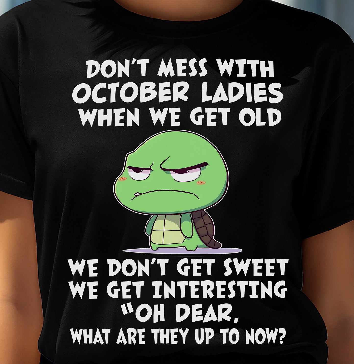 OCTOBER SHIRT, WHAT ARE THEY UP TO NOW - SNOW10 (SKU2604-241-10)