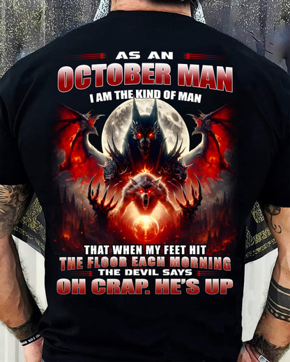 OCTOBER SHIRT, OH CRAP HE'S UP - MAN SNOW10 (SKU2604-94-10)