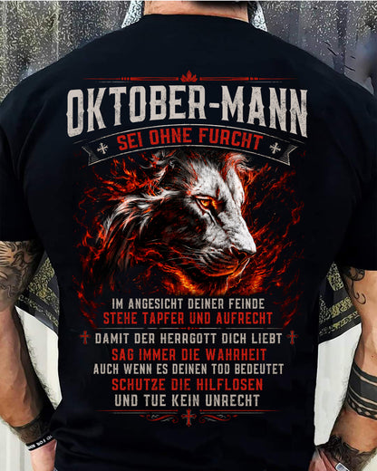 OKTOBER, SEI OHNE FURCHT IM ANGESICHT DEINER FEINDE - SNOW GER10 (SKU2605-362-10)