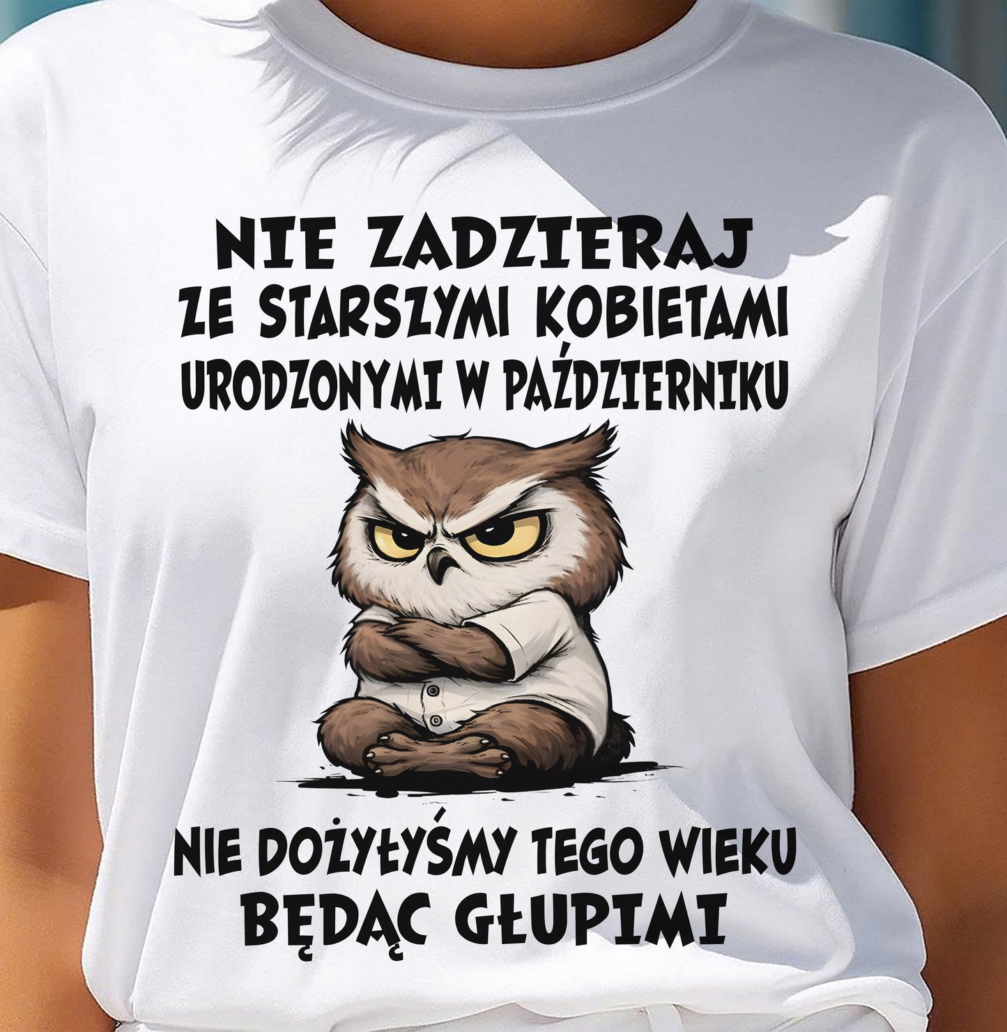 W PAŹDZIERNIKU, NIE ZADZIERAJ ZE STARSZYMI KOBIETAMI - SNOW PO10 (SKU2605-415-10)