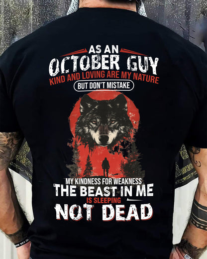 OCTOBER, KIND AND LOVING ARE MY NATURE-SNOW MALE10 (SKU26T-01-17-10)