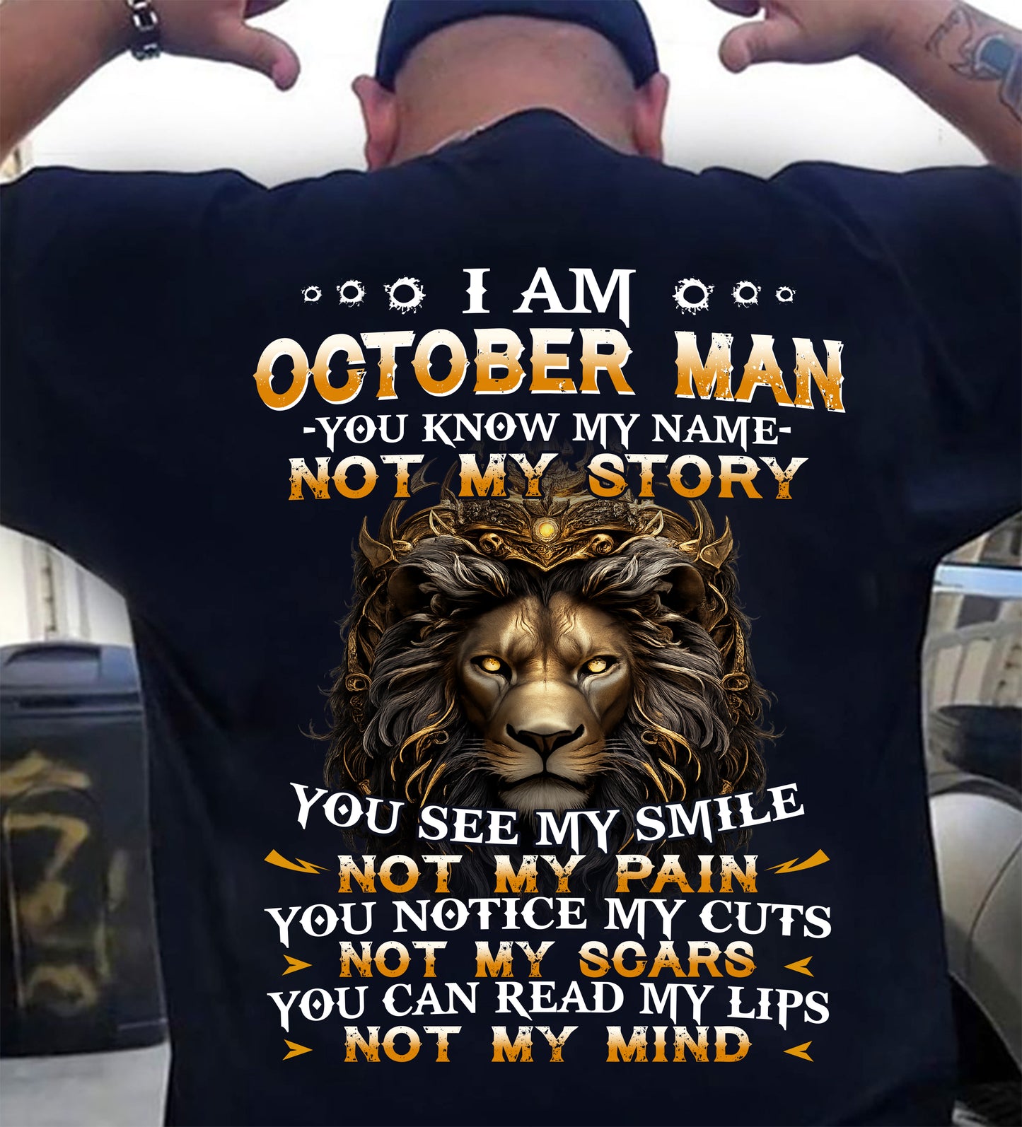 OCTOBER, YOU KNOW MY NAME NOT MY STORY – SNOW MALE10 (SKU2602-70-10)