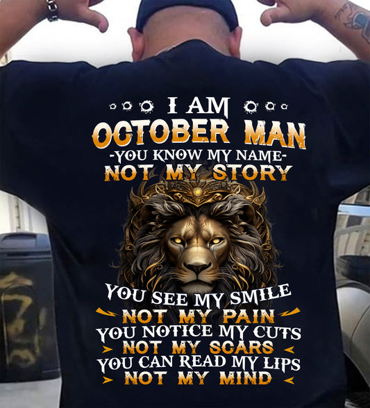 OCTOBER, YOU KNOW MY NAME NOT MY STORY – SNOW MALE10 (SKU2602-70-10)