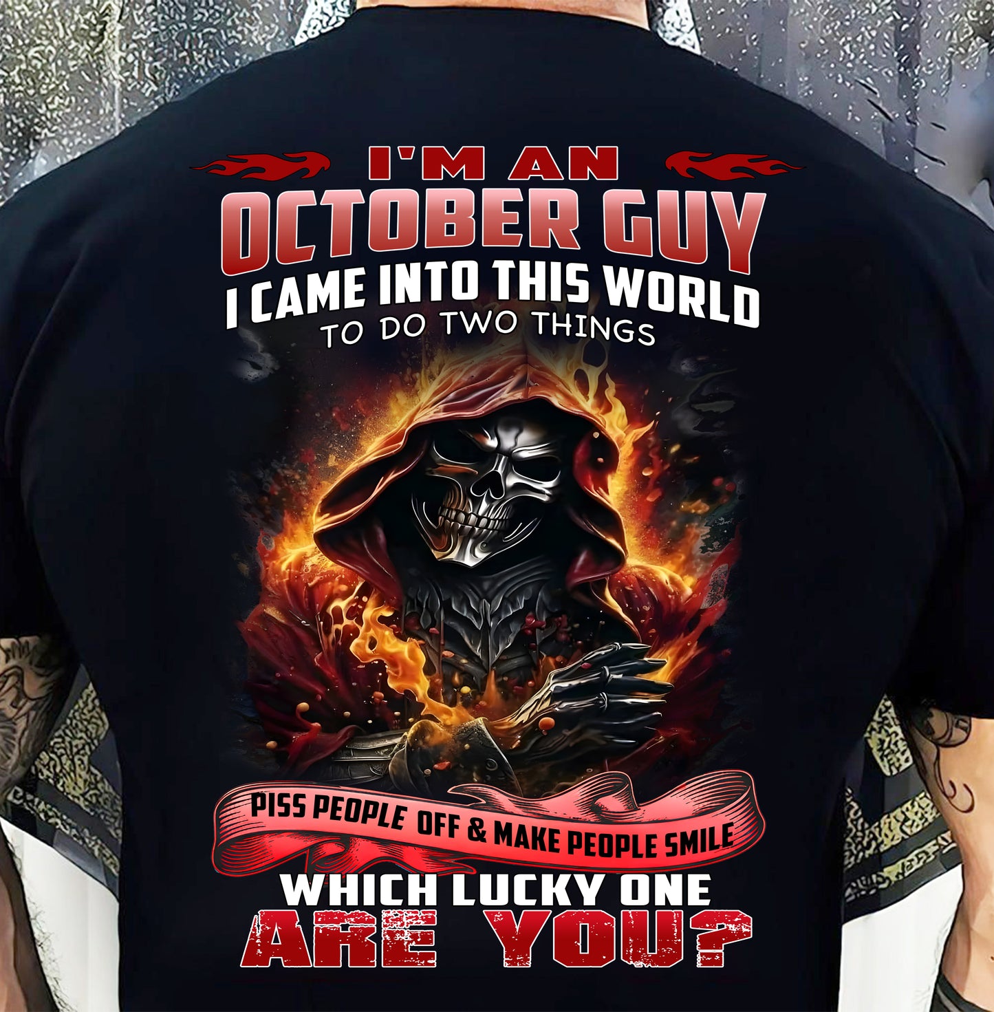 OCTOBER, WHICH LUCKY ONE ARE YOU? – SNOW MALE10 (SKU26T-01110-10)