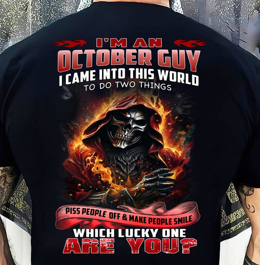 OCTOBER, WHICH LUCKY ONE ARE YOU? – SNOW MALE10 (SKU26T-01110-10)