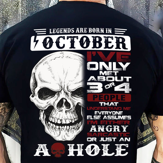 OCTOBER, ONLY MET ABOUT 3 OR 4 PEOPLE THAT UNDERSTAND ME-SNOW MALE10 (SKU10-16-10)