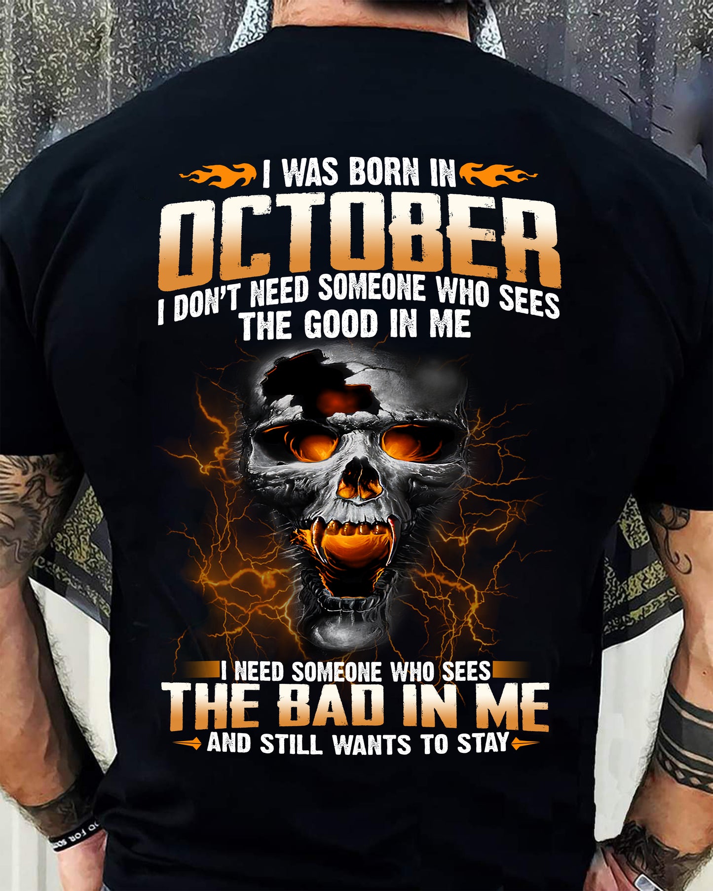 OCTOBER, I DON’T NEED SOMEONE WHO SEES THE GOOD IN ME SNOW MALE10 (SKU2602-53-10)