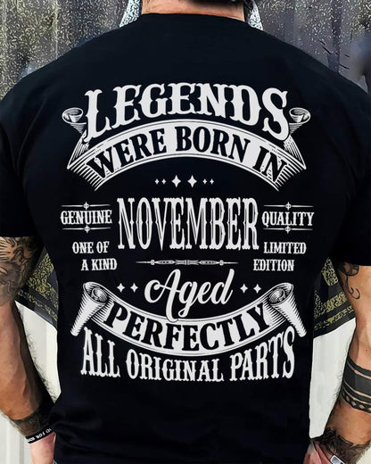 NOVEMBER, LEGENDS WERE BORN IN NOVEMBER-SNOW MALE11 (SKU08-37-11)