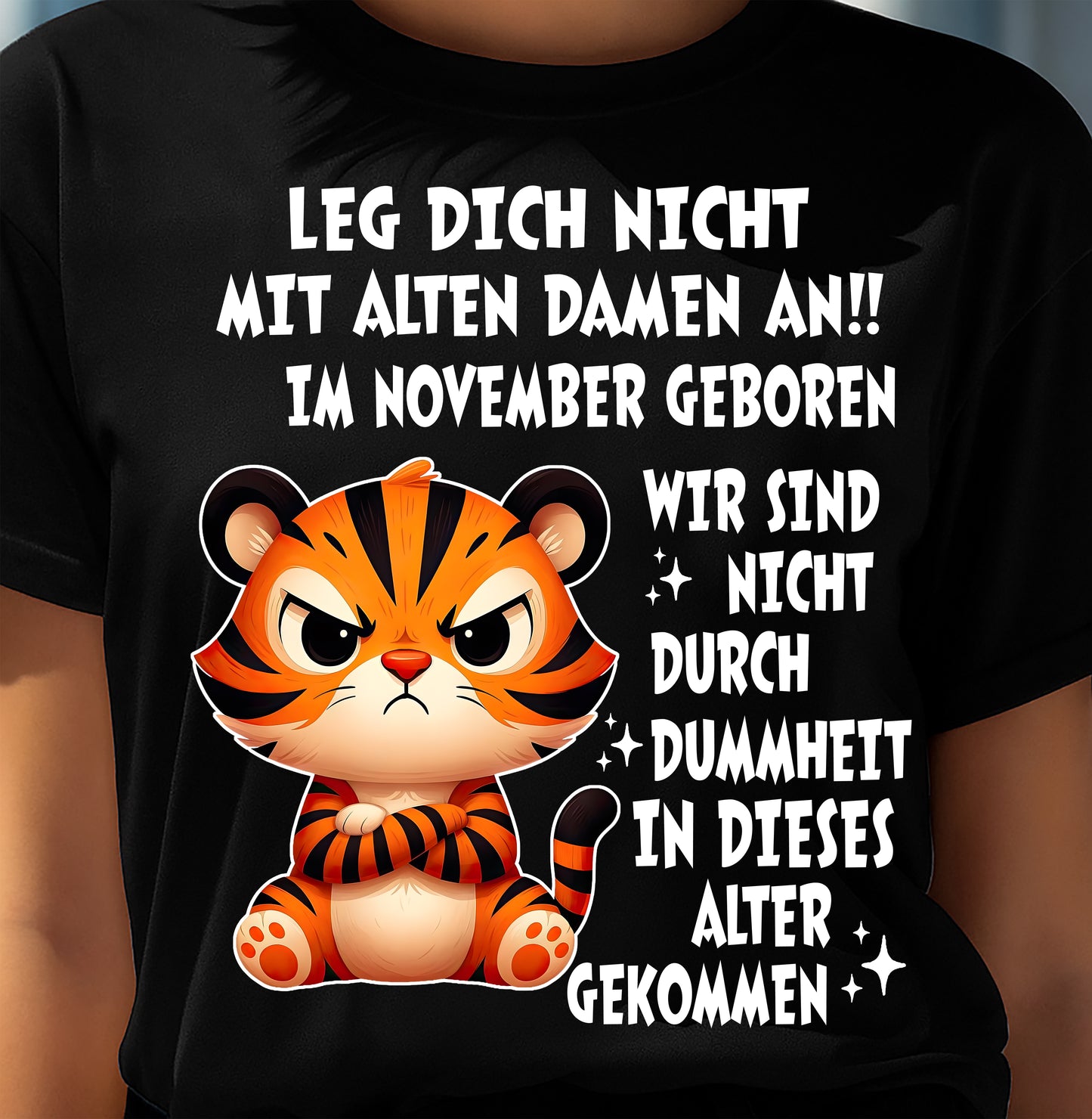 NOVEMBER, LEG DICH NICHT MIT ALTEN DAMEN AN - SNOW GER11 (SKU2605-332-11)
