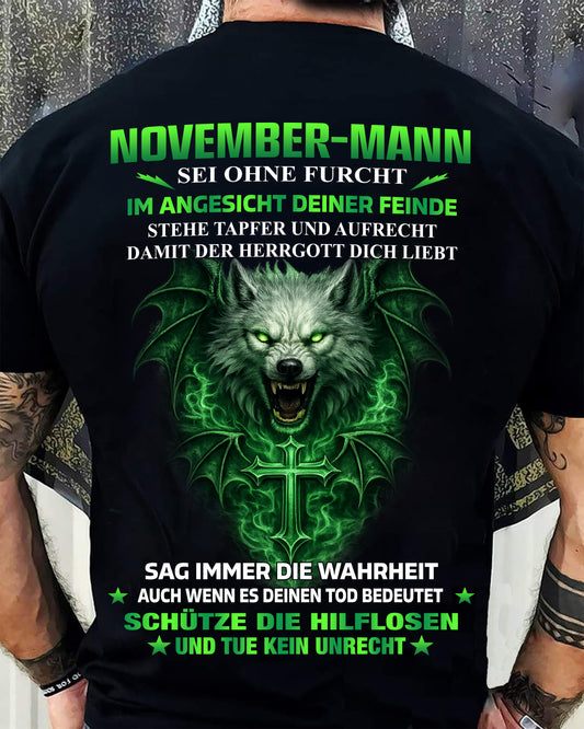 NOVEMBER, SEI OHNE FURCHT IM ANGESICHT DEINER FEINDE - SNOWMALE11 (SKU2605-356-11)