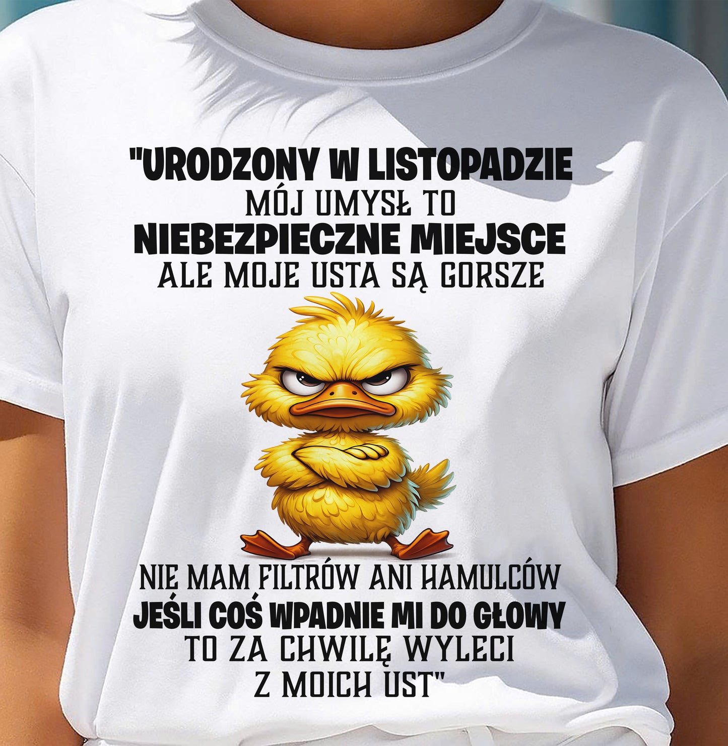 W LISTOPADZIE, MÓJ UMYSŁ TO NIEBEZPIECZNE MIEJSCE - SNOW PO11 (SKU2605-447-11)