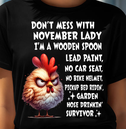 NOVEMBER SHIRT, I'M A WOODEN SPOON, LEAD PAINT - SNOW11 (SKU2604-254-11)