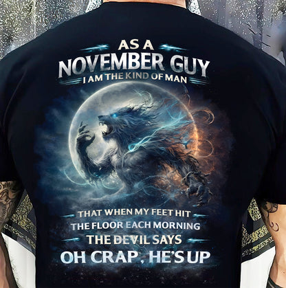 NOVEMBER, THE DEVIL SAYS OH CRAP, HE’S UP – SNOW MALE11 (SKU26T-01104-11)