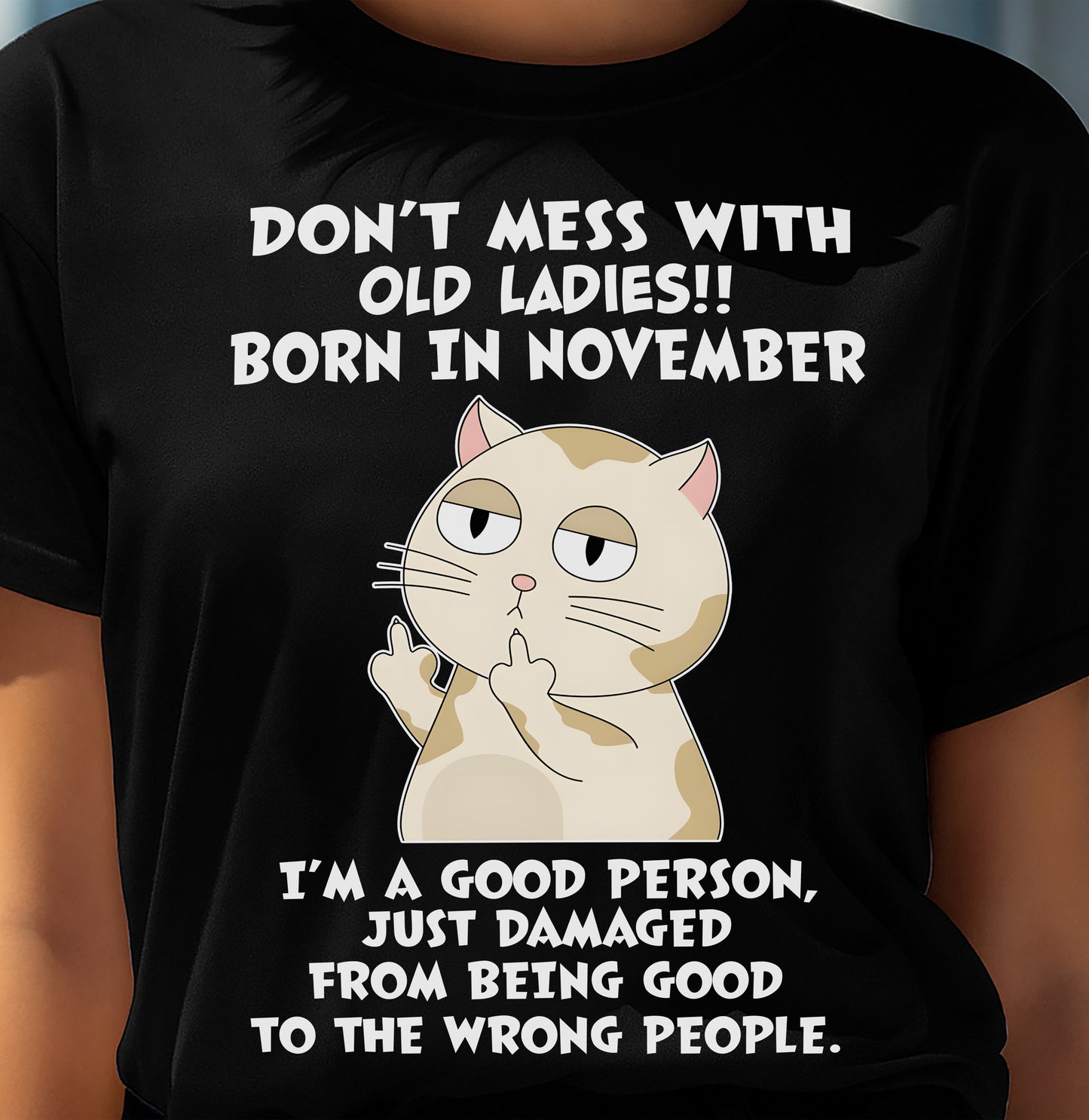 NOVEMBER SHIRT, IM A GOOD PERSON - FMA SNOW11 (SKU2603-279-11)