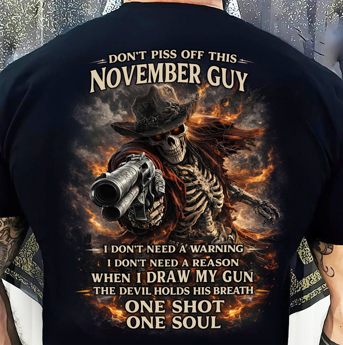 NOVEMBER, DON’T PISS OFF THIS NOVEMBER GUY - SNOW MALE11 (SKU26T-01115-11)