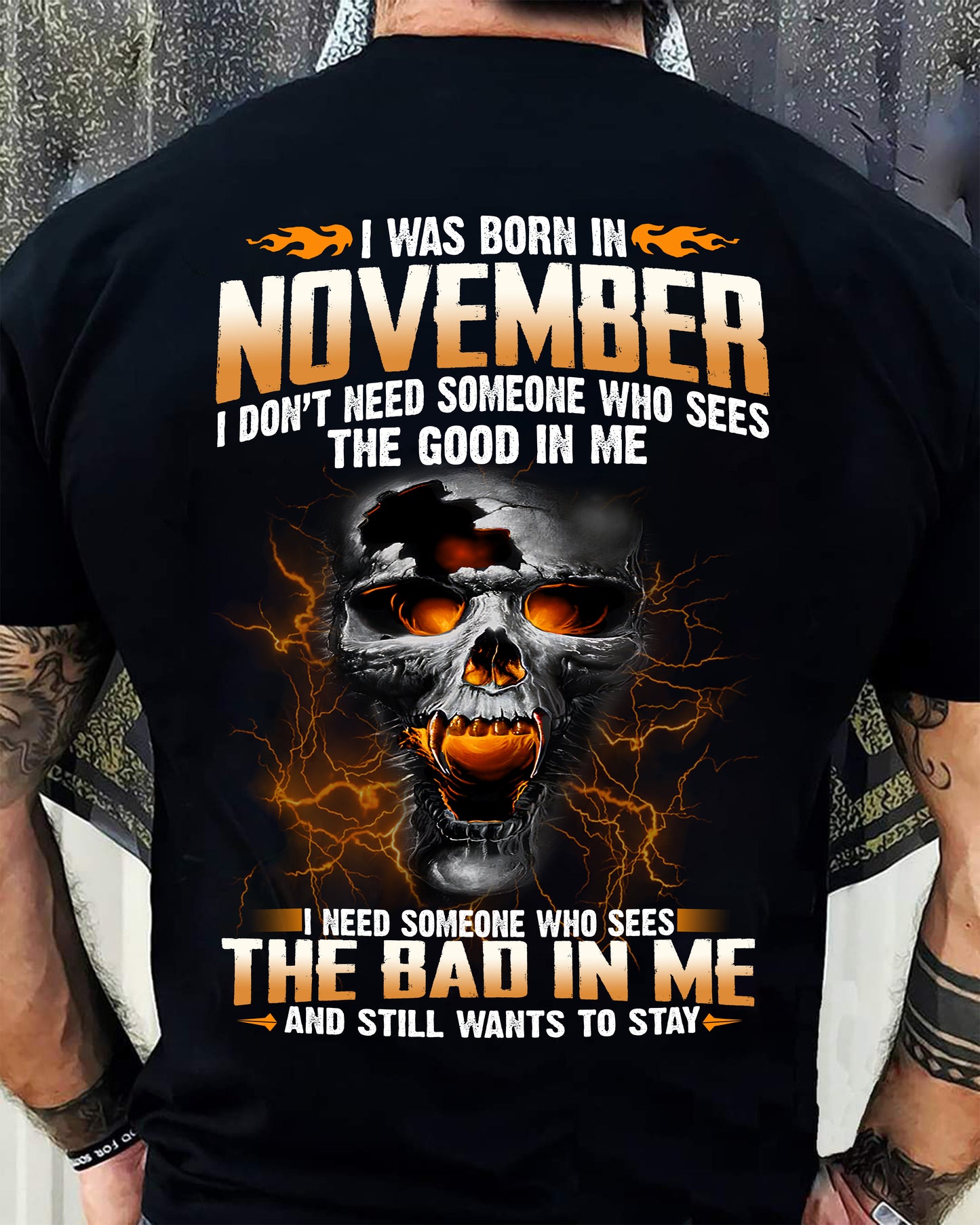 NOVEMBER, I DON’T NEED SOMEONE WHO SEES THE GOOD IN ME SNOW MALE11 (SKU2602-53-11)