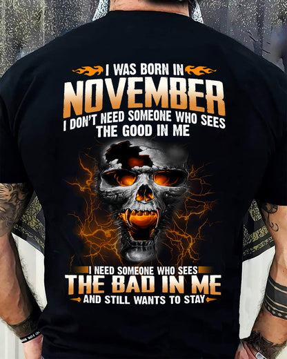 NOVEMBER, I DON’T NEED SOMEONE WHO SEES THE GOOD IN ME SNOW MALE11 (SKU2602-53-11)