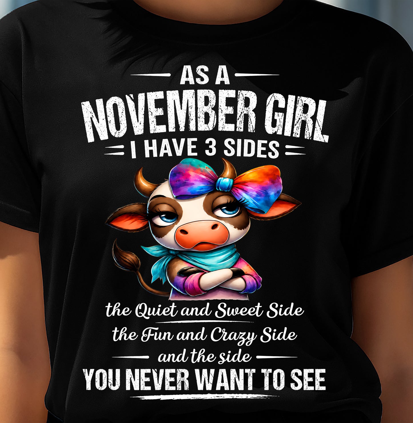 NOVEMBER SHIRT, I HAVE 3 SIDES - SNOW11 (SKU2605-103-11)