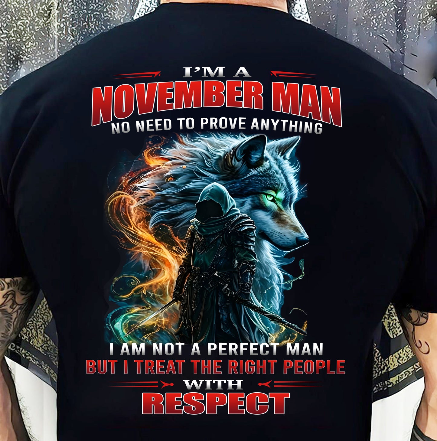 NOVEMBER, I’M A NOVEMBER MAN NO NEED TO PROVE ANYTHING - SNOW MALE11 (SKU26T-01-67-11)