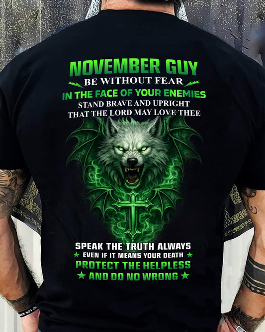 NOVEMBER, STAND BRAVE AND UPRIGHT – SNOW MALE11 (SKU2602-105-11)