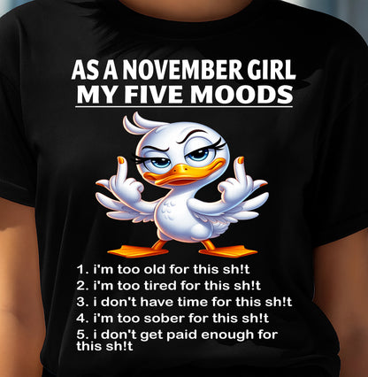 NOVEMBER SHIRT, MY FIVE MOODS - SNOW11 (SKU2604-248-11)