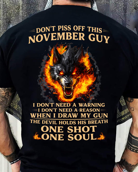 NOVEMBER SHIRT, I DON’T NEED A WARNING - SNOWMALE11 (SKU2604-120-11)