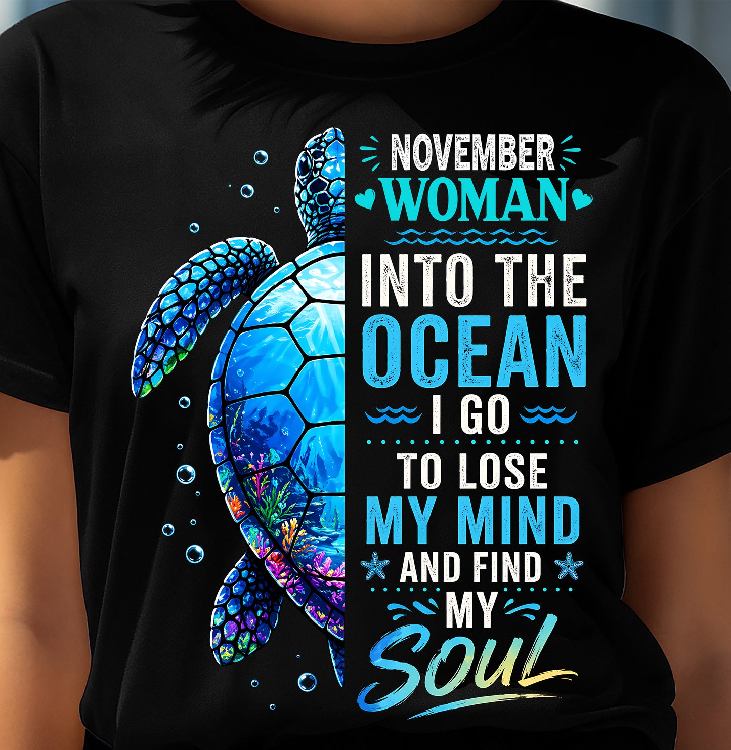 NOVEMBER SHIRT, I GO TO LOSE MY MIND AND FIND MY SOUL - SNOW11 (SKU2604-28-11)