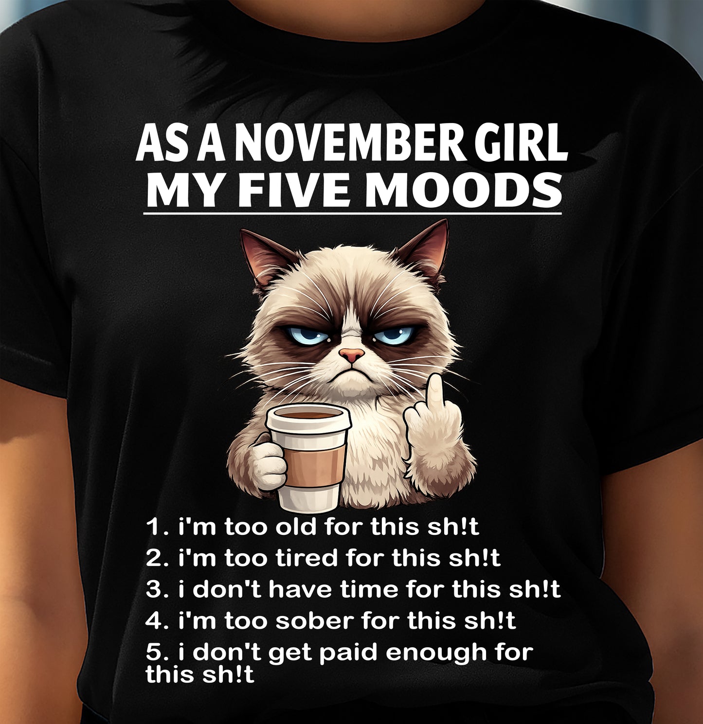 NOVEMBER SHIRT, MY FIVE MOOD - SNOW11 (SKU2603-147-11)