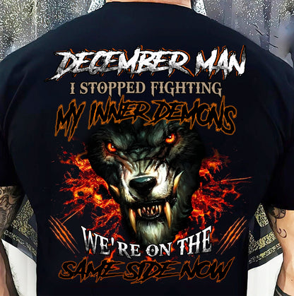 DECEMBER, I STOPPED FIGHTING MY INNER DEMONS-MALE12 (SKU12-325-12)