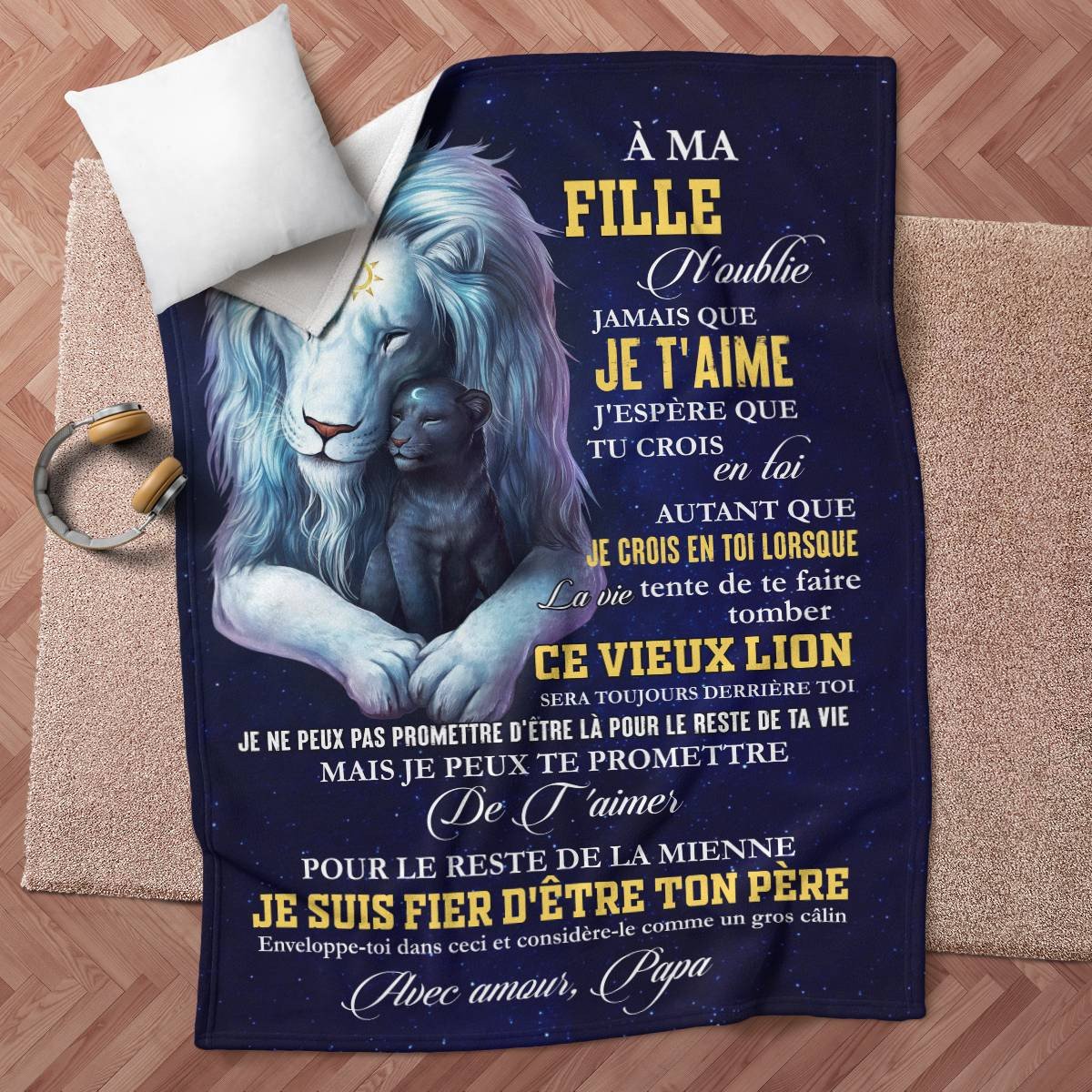 Cadeau Spécial Pour Ta Fille Couverture - De Papa