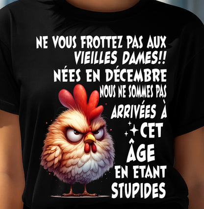 DÉCEMBRE, NE VOUS FROTTEZ PAS AUX VIEILLES DAMES !! - SNOW12 (SKU2605-87-12)