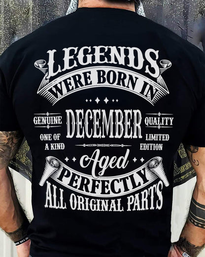 DECEMBER, LEGENDS WERE BORN IN DECEMBER-SNOW MALE12 (SKU08-37-12)