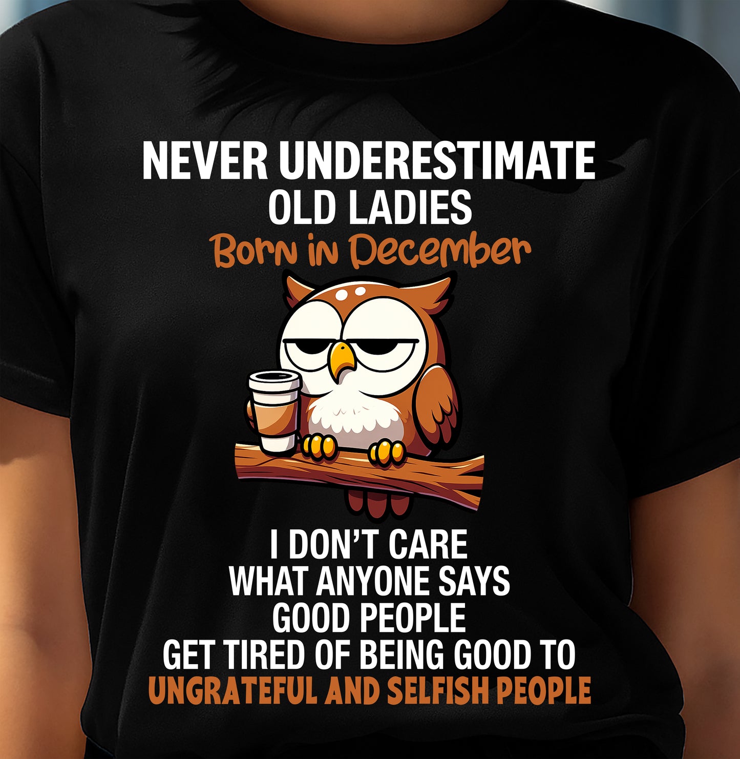 DECEMBER SHIRT, I'M A GOOD PERSON - FMA SNOW12 (SKU2604-20-12)